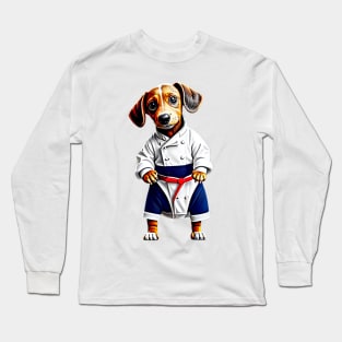 Whisk Up Some Fun with a Dachshund Chef Tee Long Sleeve T-Shirt